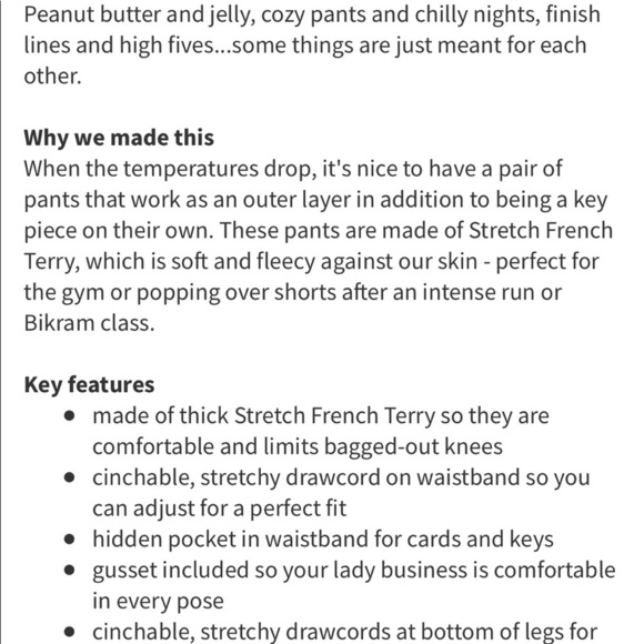 Lululemon Lulu Pant II joggers grey​ - Picture 7 of 9